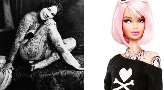 Tattooed Ladies: Between Myth & Truth, from Burma to Barbie, the Feminist Evolution of ‘Monster Beauty’